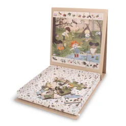 Magnetisk spil - Puslespil "Eventyr i skoven"