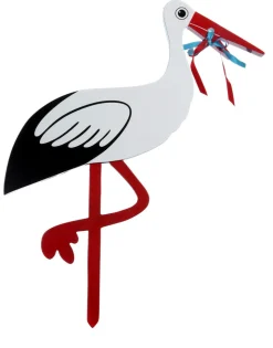 Magni - Fødselsstork i træ