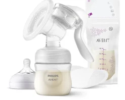 Manuel brystpumpe startersæt