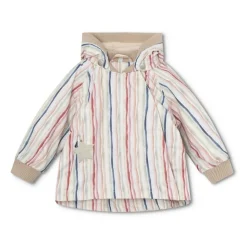 MATWIAMI fleeceforet printet forårsjakke - 0157