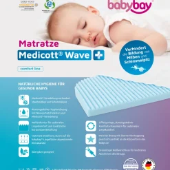 MediTex Wave madras til Orginal side by side seng