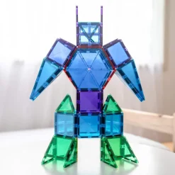 Mega Pack - magnetsæt 212 dele - rainbow