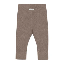 Melange Rib Leggings - 2813