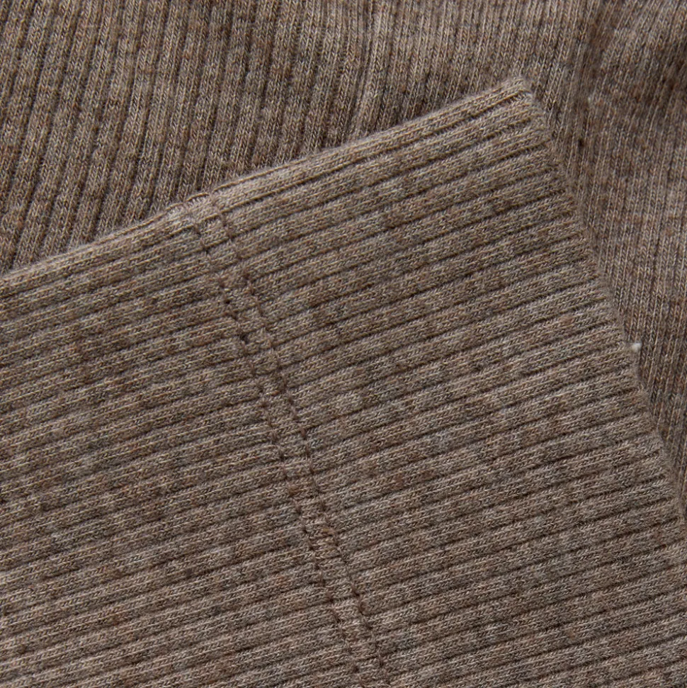 Melange Rib Leggings - 2813