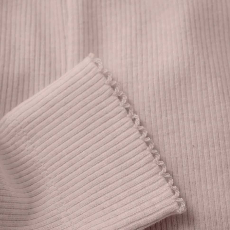 Melange Rib Leggings - 5016