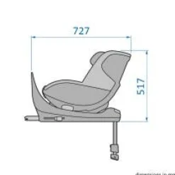 Mica Pro Eco i-Size inkl. babyindsats - authentic black