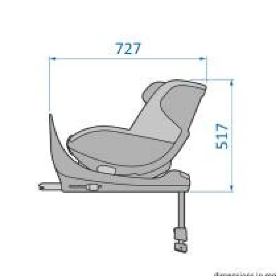 Mica Pro Eco i-Size inkl. babyindsats - authentic black