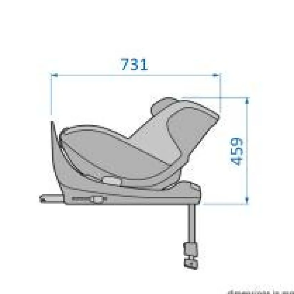 Mica Pro Eco i-Size inkl. babyindsats - authentic black