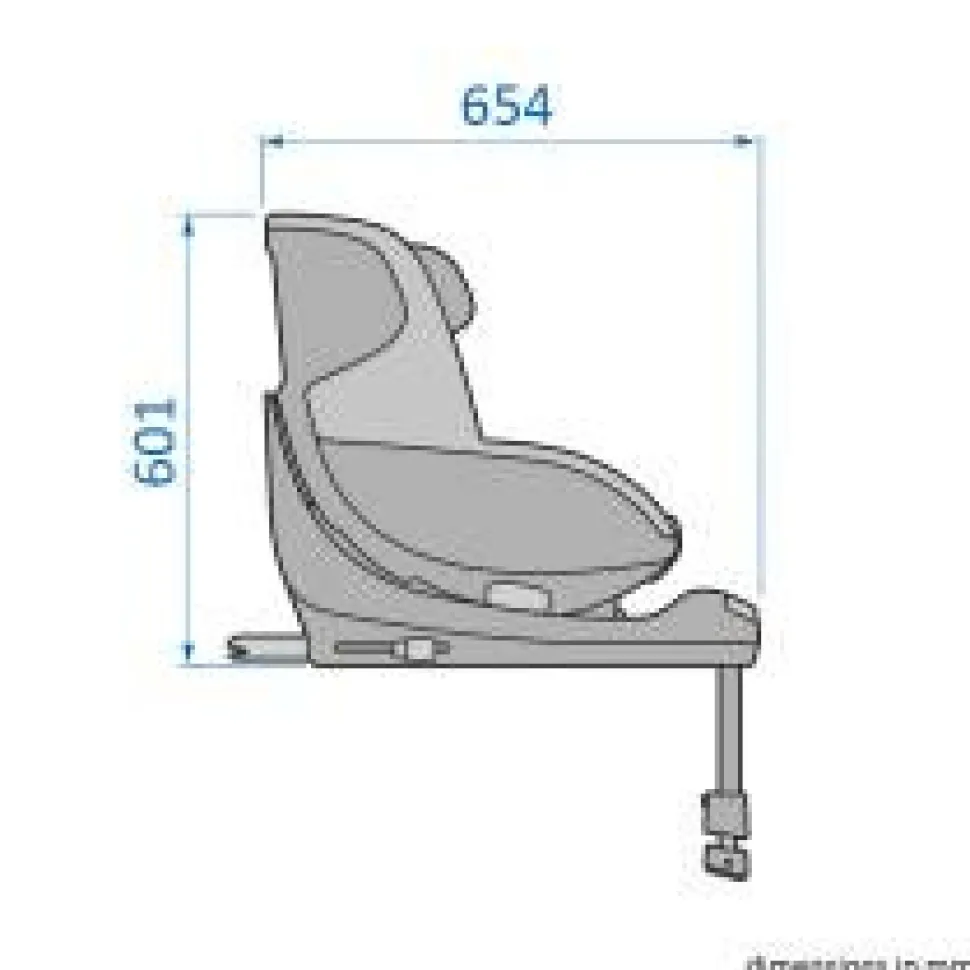 Mica Pro Eco i-Size inkl. babyindsats - authentic black