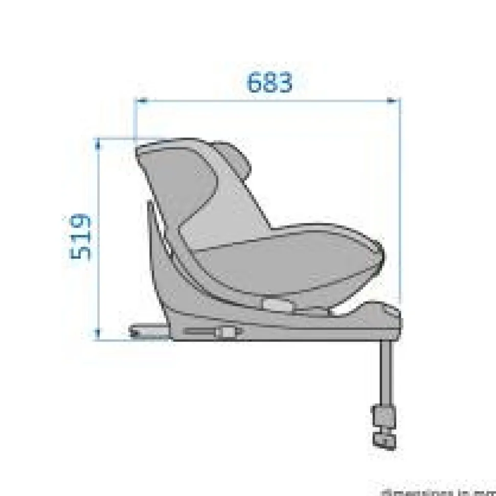 Mica Pro Eco i-Size inkl. babyindsats - authentic black