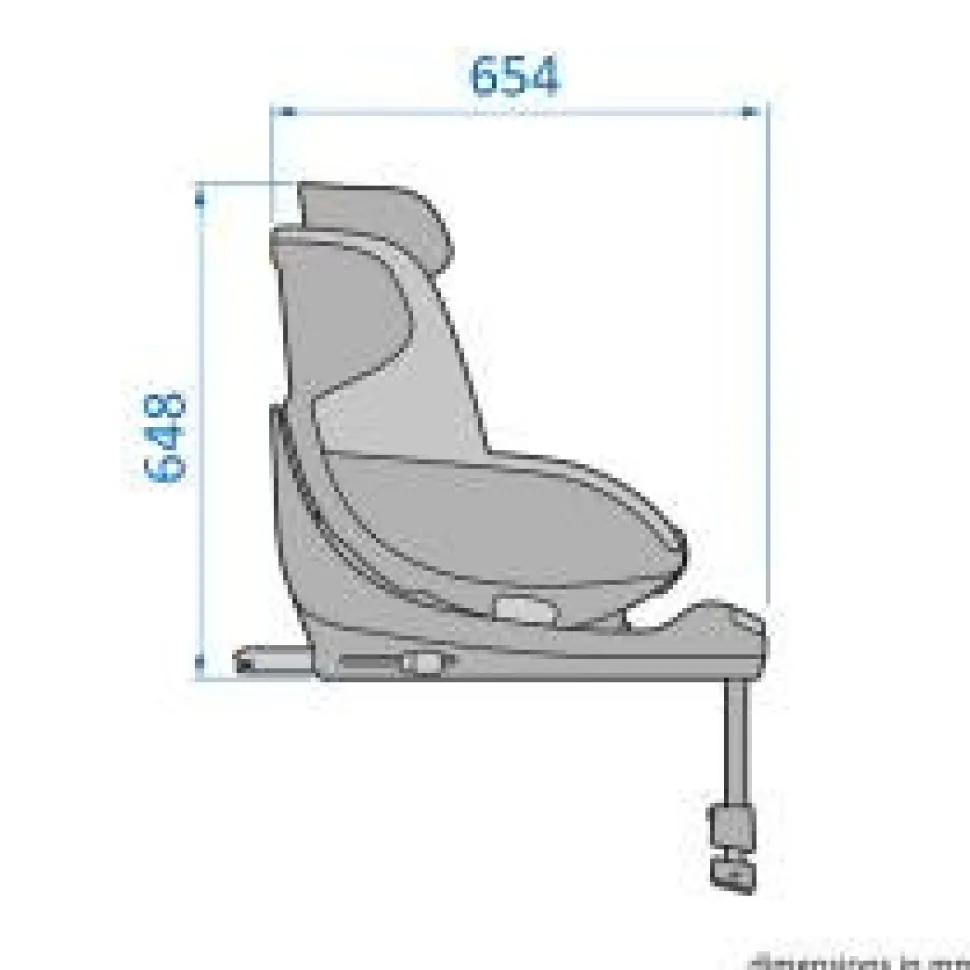 Mica Pro Eco i-Size inkl. babyindsats - authentic black