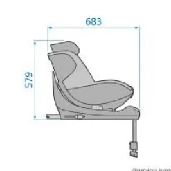 Mica Pro Eco i-Size inkl. babyindsats - authentic black