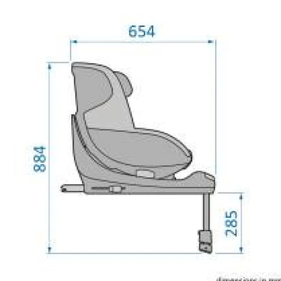 Mica Pro Eco i-Size inkl. babyindsats - authentic black