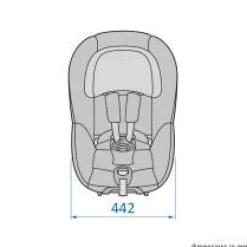 Mica Pro Eco i-Size inkl. babyindsats - authentic black