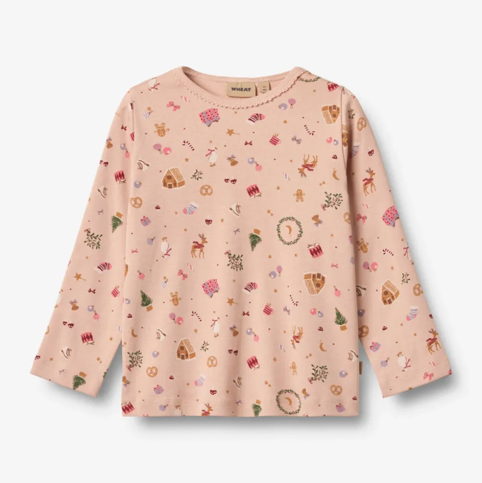 Mila Picoting Nattøj - Rose Dust Holiday