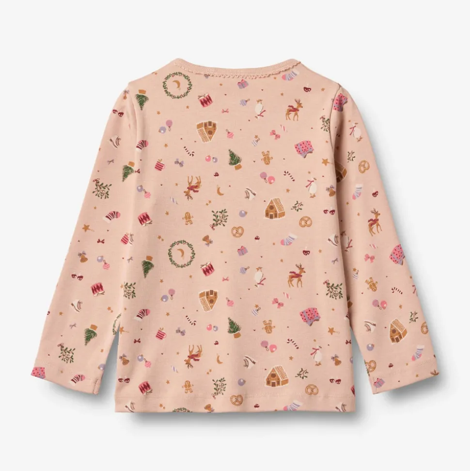 Mila Picoting Nattøj - Rose Dust Holiday