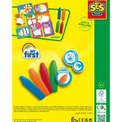 Min første - Farvekridt og dyrekort