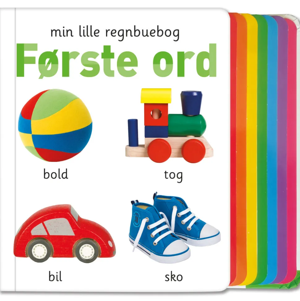Min lille regnbuebog - Første ord