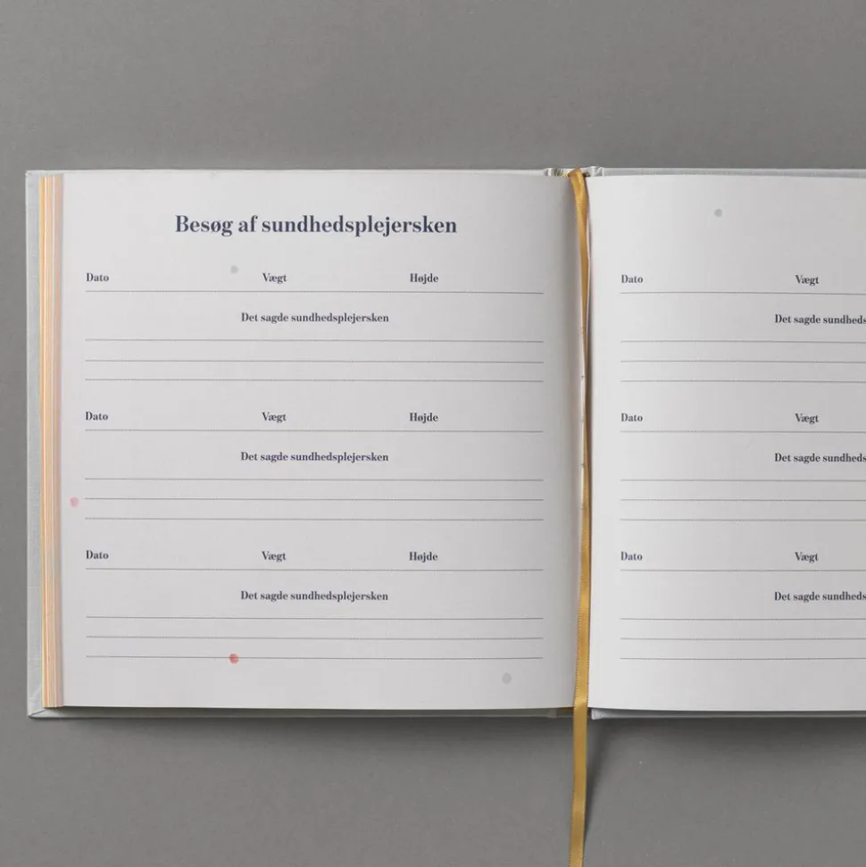 Mine første år - blå