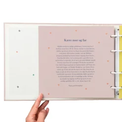 Mine første år - Minder Og Gemmer - rosa