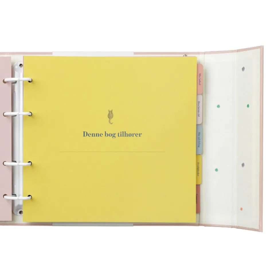 Mine første år - Minder Og Gemmer - rosa