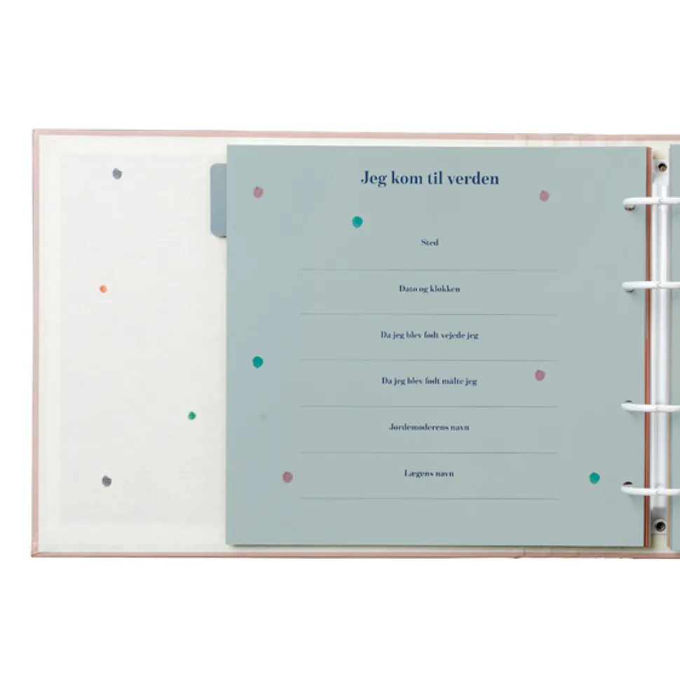 Mine første år - Minder Og Gemmer - rosa