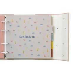 Mine første år - Minder Og Gemmer - rosa