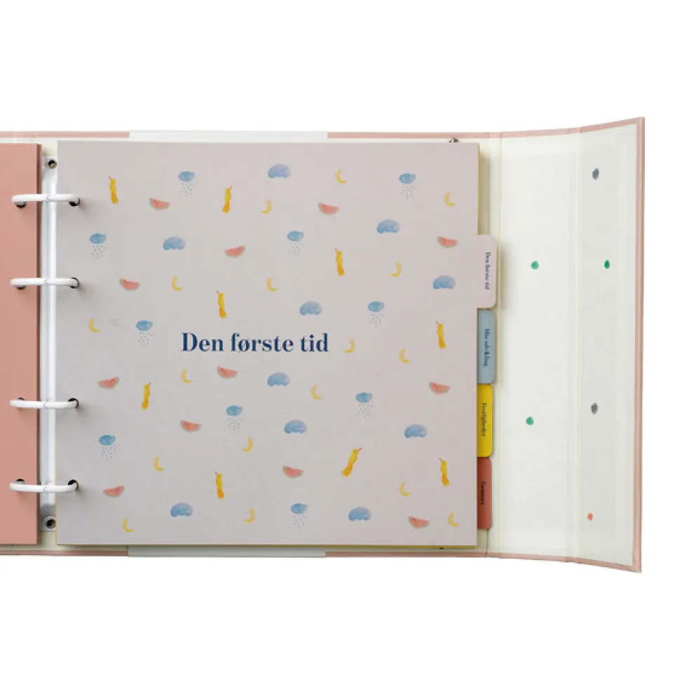 Mine første år - Minder Og Gemmer - rosa