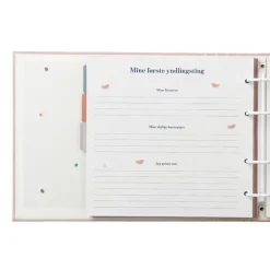 Mine første år - Minder Og Gemmer - rosa