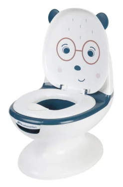 Mini size toilet bear blue