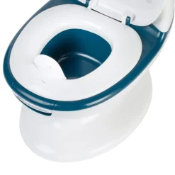 Mini size toilet bear blue