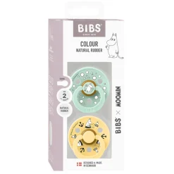 Moomin Colour Sut 2pk Latex Str 2 - Mint