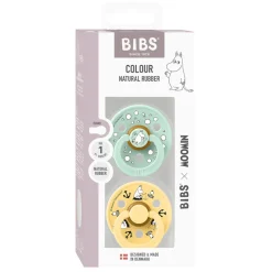 Moomin Colour Sut 2pk Latex Str 1 - Mint