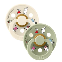 Moomins Colour Sut 2pk Latex Str 2 - Ivory