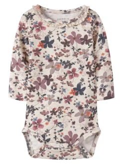 Naline Langærmet Body - Peyote Melange