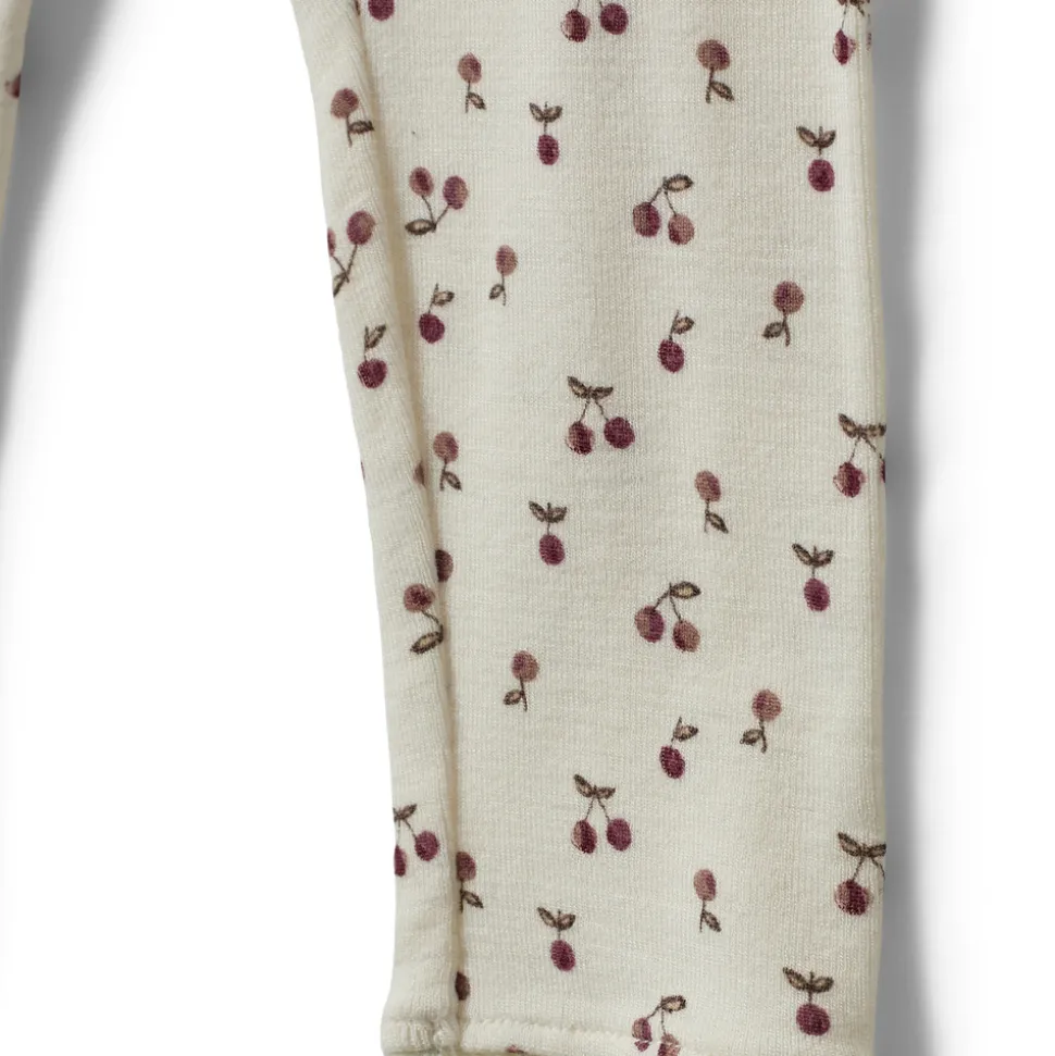 Naline Leggings - Cherry