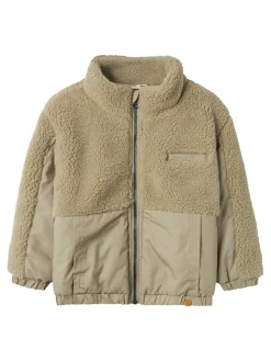 Nalo ls løs jakke solid - LAUREL OAK