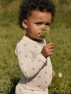 Nalu Uld Langærmet Body - Turtledove