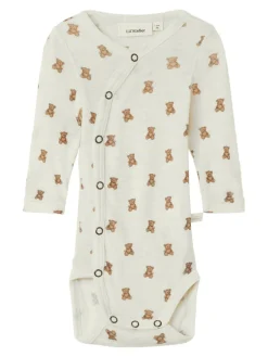 Nalu Uld Langærmet Wrap Body - Turtledove