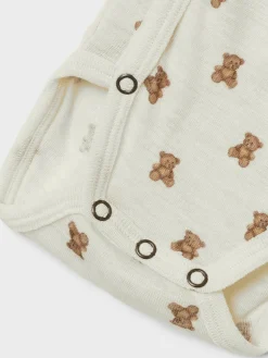 Nalu Uld Langærmet Wrap Body - Turtledove