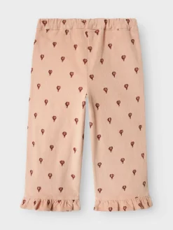 Nelly Cord Straight Bukser - Cameo Rose