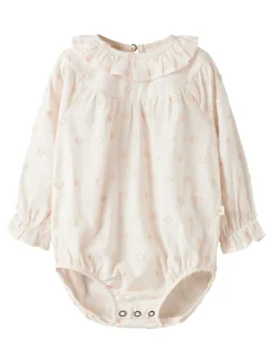 Nethe Langærmet Løs Body - Pastel Parchment