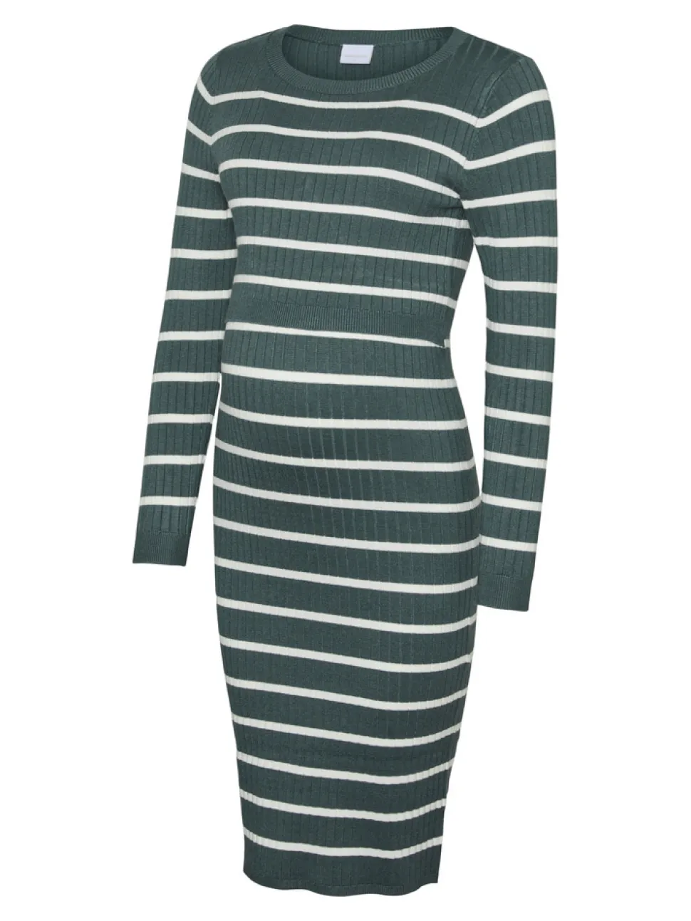 Newsiv june langærmet strik kjole - STORMY WEATHER