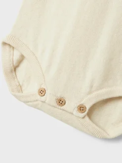 Nord Langærmet Strik Body - Turtledove