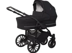 Nordic Lux barnevogn - Dusty black inkl. Neonate BC-6900D