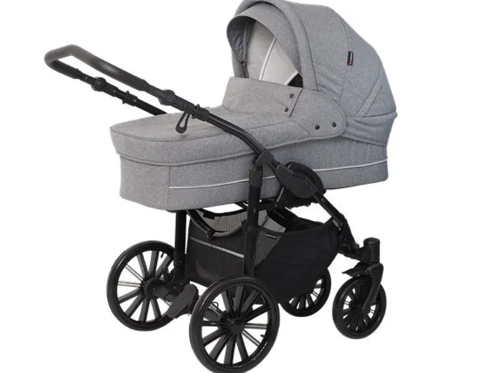 Nordic Lux inkl. regnslag og kopholder - Grey melange