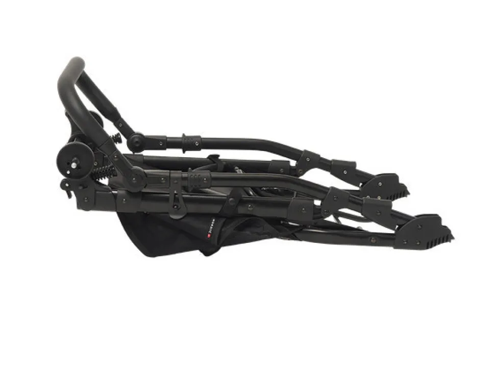 Nordic Lux inkl. regnslag og kopholder - Dark grey melange