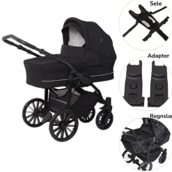 Nordic Lux pakke - Dusty black