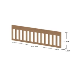 Nova sengehest til tremmeseng, eg