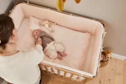 Nova tremmeseng med puslebord - eg